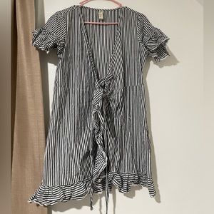 Striped mini sundress